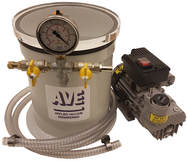 DP9K4
9 litre degassing chamber with a DVP LC.4 vacuum pump