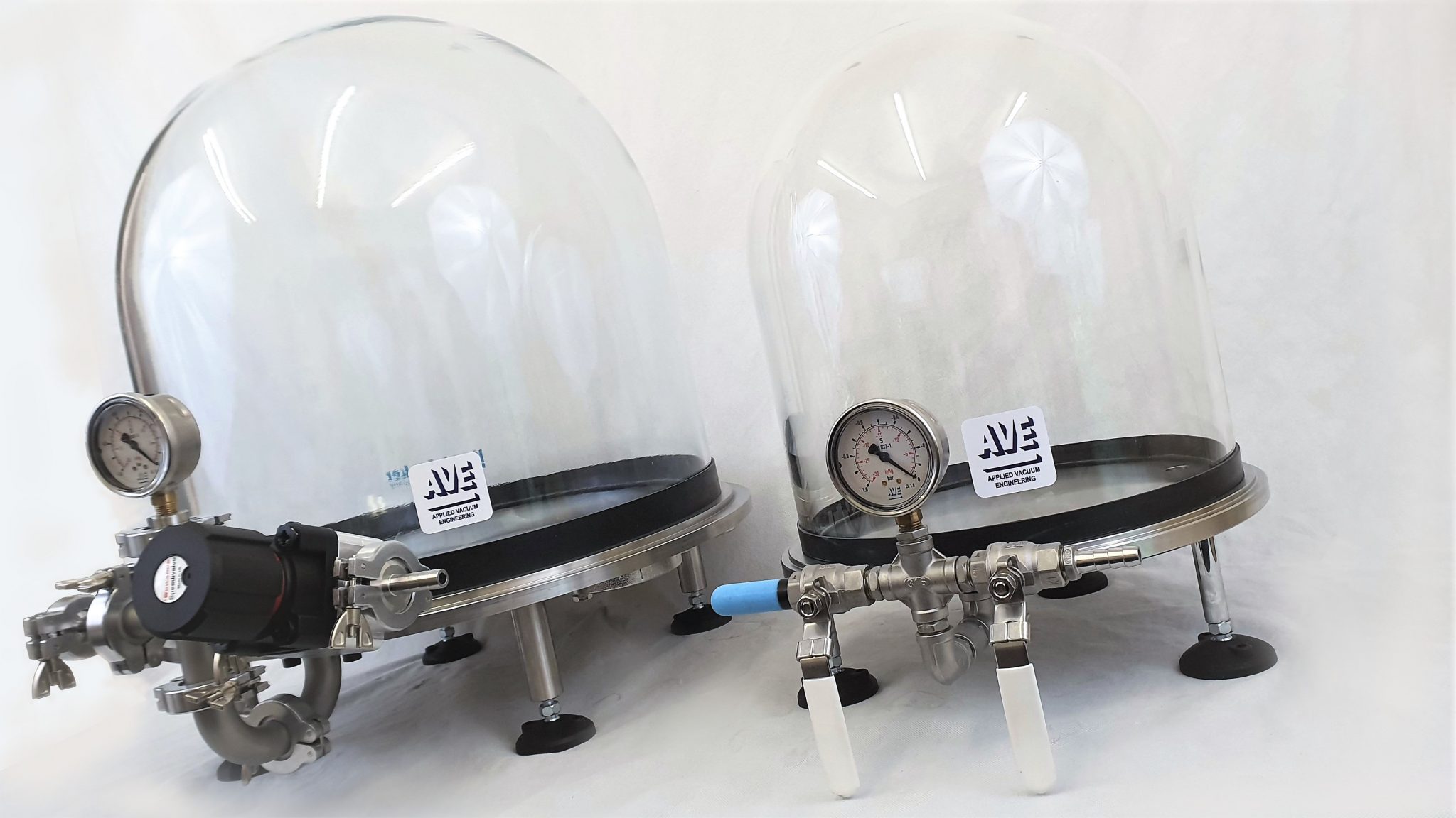 18" Bell Jar - BJ-18-VF - Vacuum-Degassing