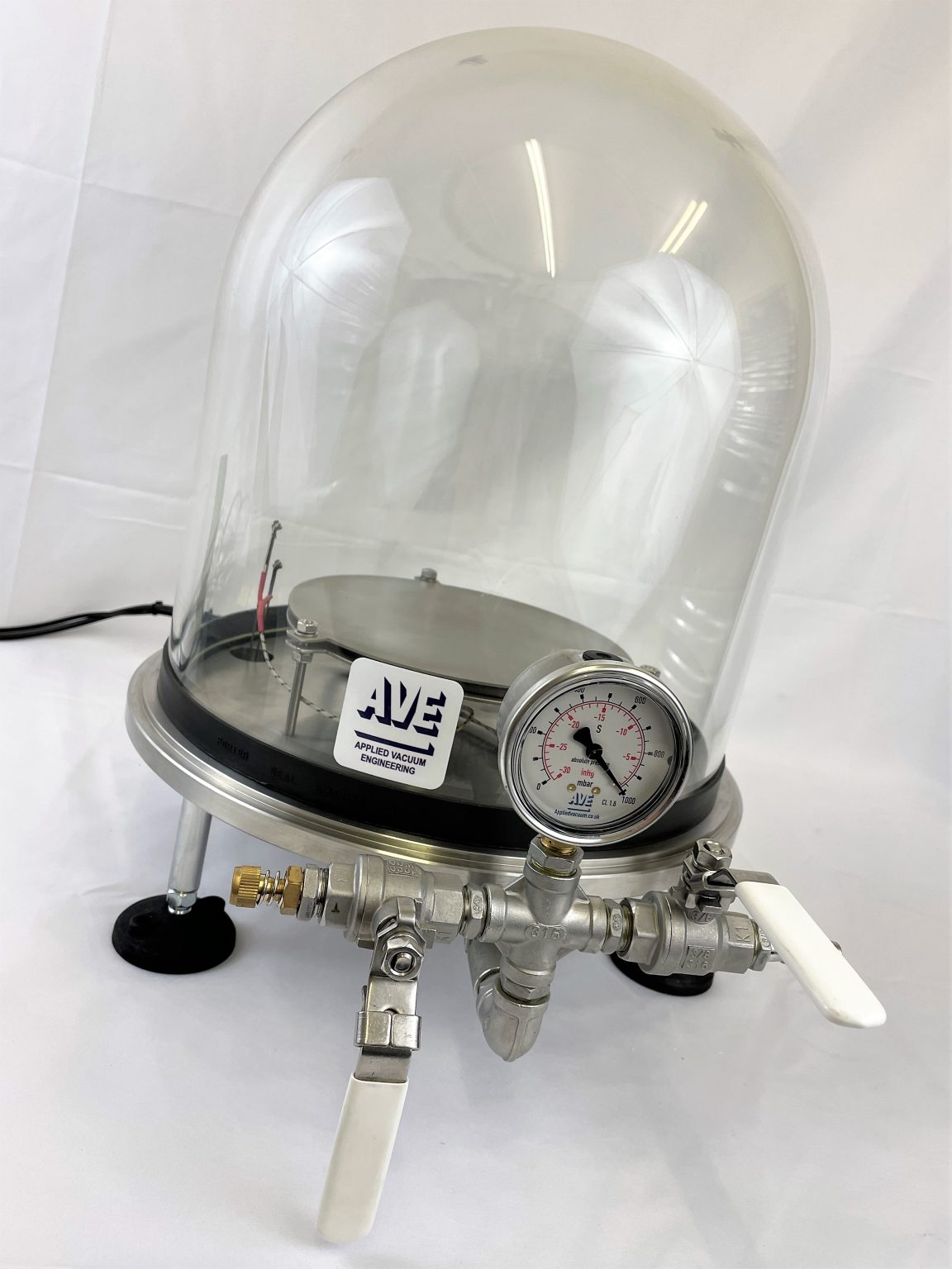 Bell Jar System with Heat plate and Controller VacuumDegassing